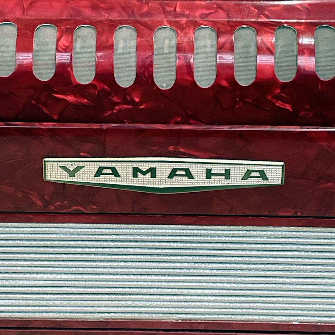 YAMAHA 8905 ヤマハ アコーディオン 30鍵 赤