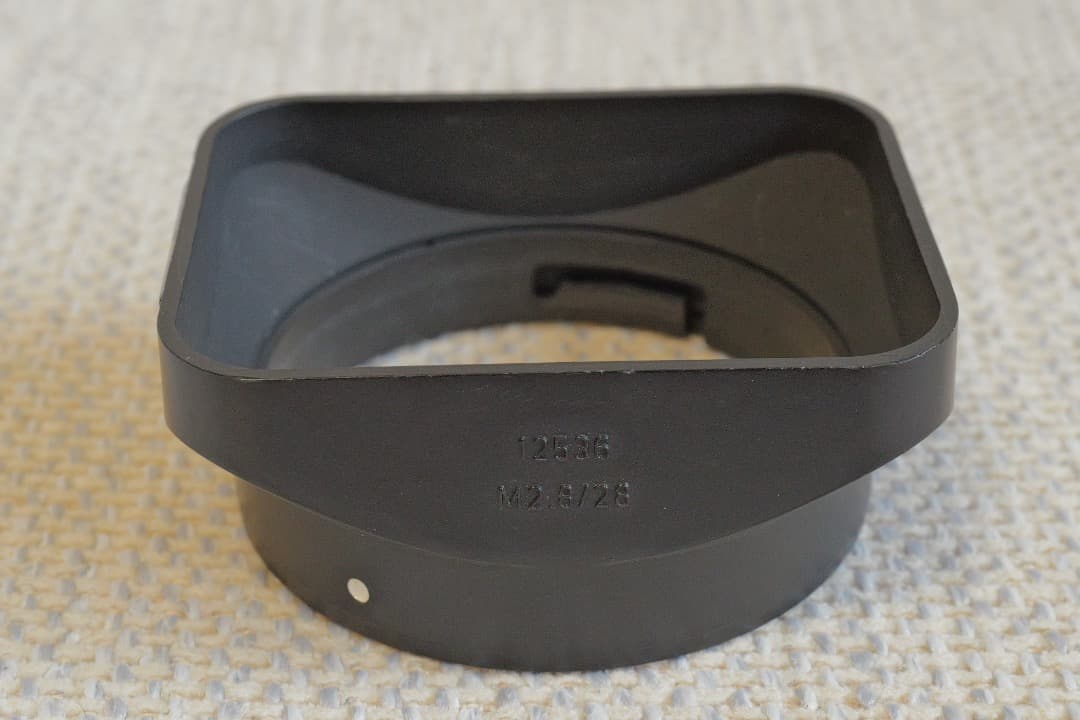 ライカ エルマリート 28mm 3rd用フード 12536 Elmarit