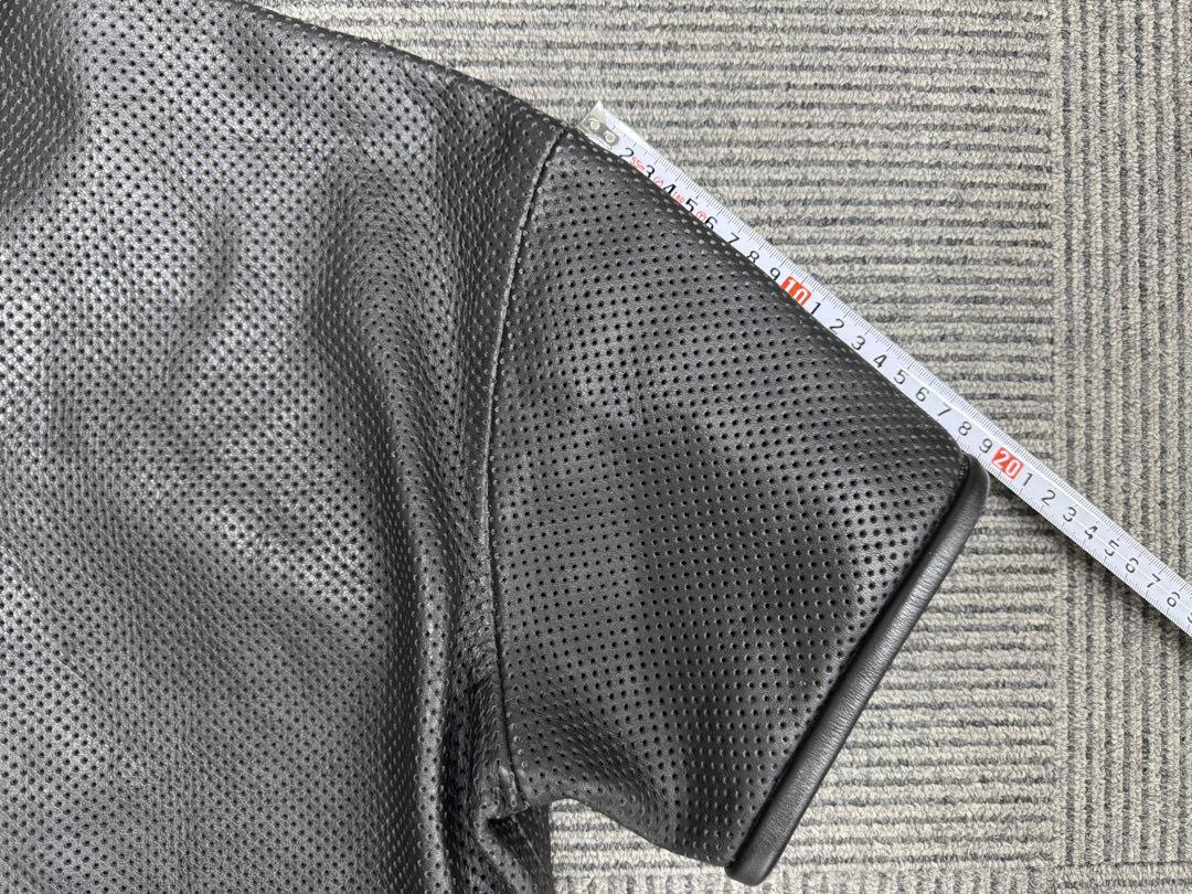《VANSON 》　バンソンパンチングレザー　半袖