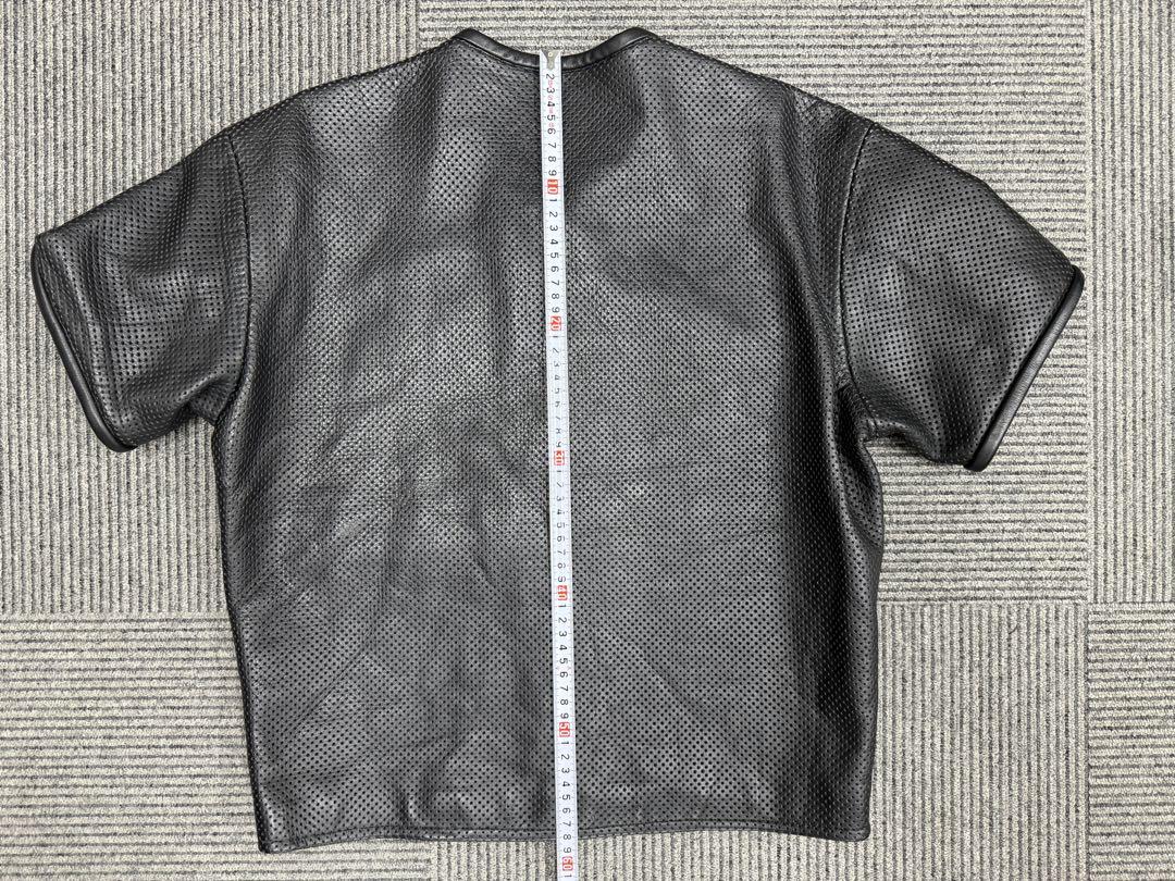 《VANSON 》　バンソンパンチングレザー　半袖