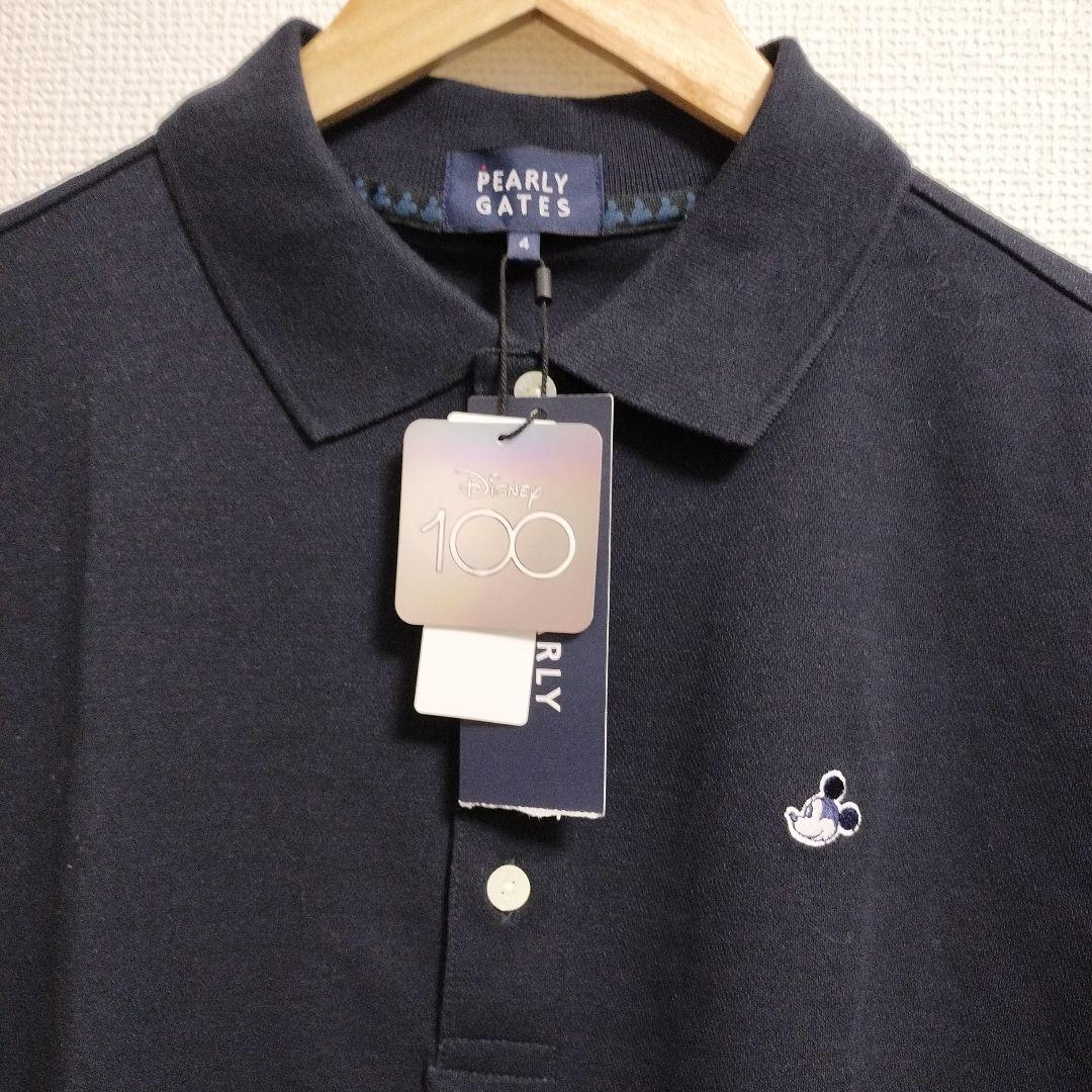 パーリーゲイツメンズ MICKEYディズニー100周年シャツ