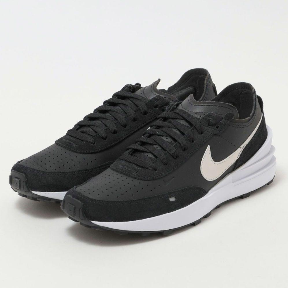 【新品】NIKE　ナイキ　スニーカー　ブラック28　Waffle One LTR