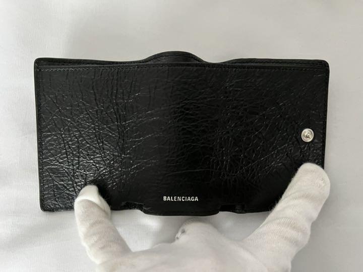 新品　BALENCIAGA バレンシアガ グラフィティ ミニ 折り財布_画像1