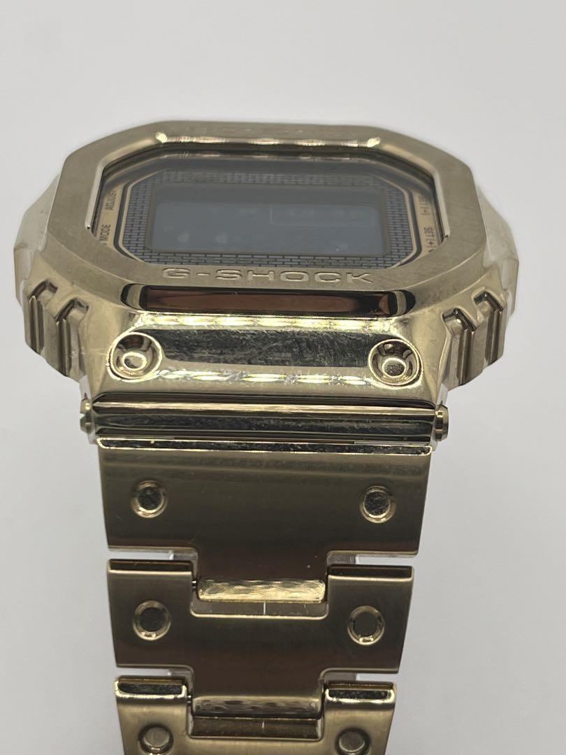 G-SHOCK GMW-B5000GD 箱付き稼働極美品　ゴールドフルメタル