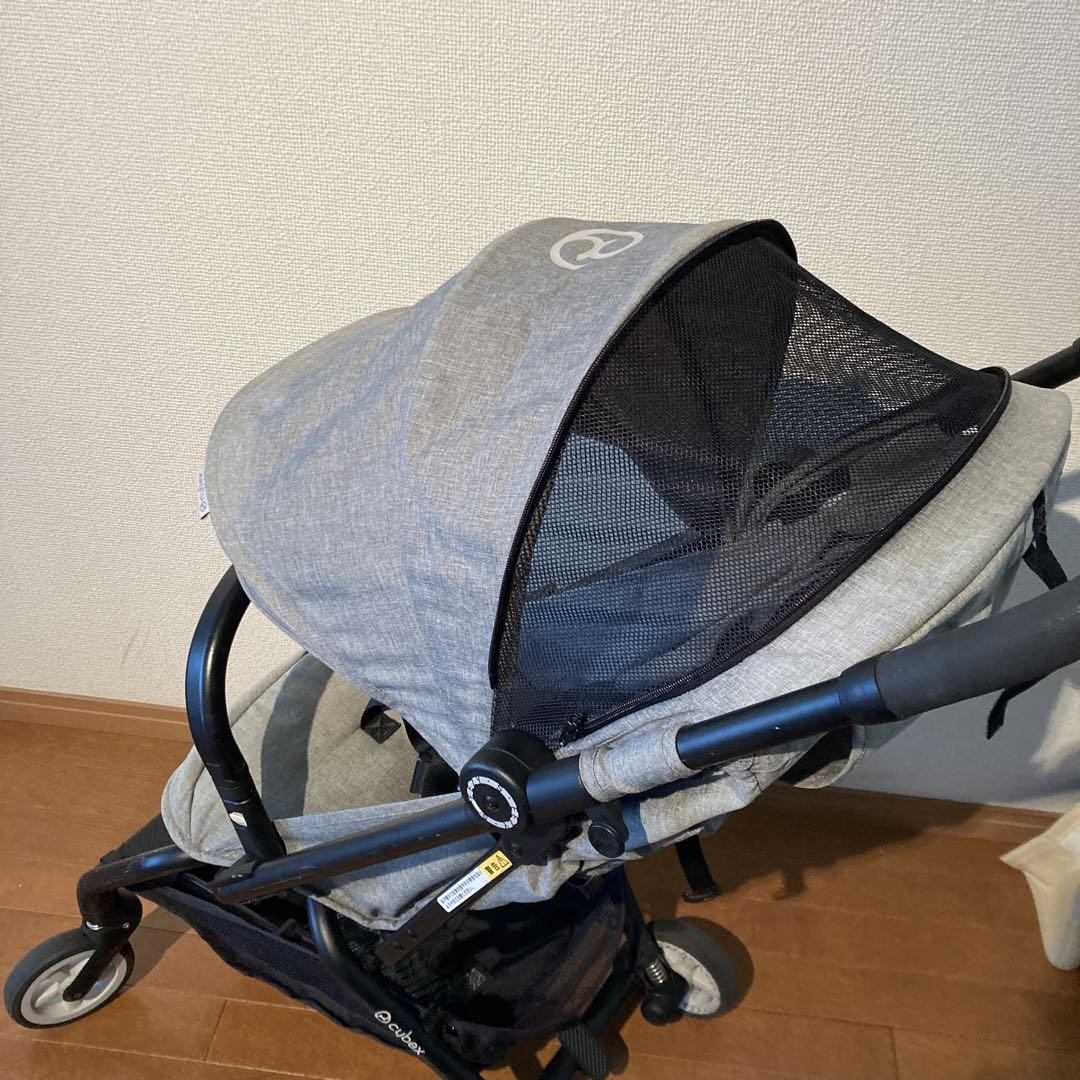 Cybex EEZY S サイベックスイージーS コンパクト　折り畳み　グレー