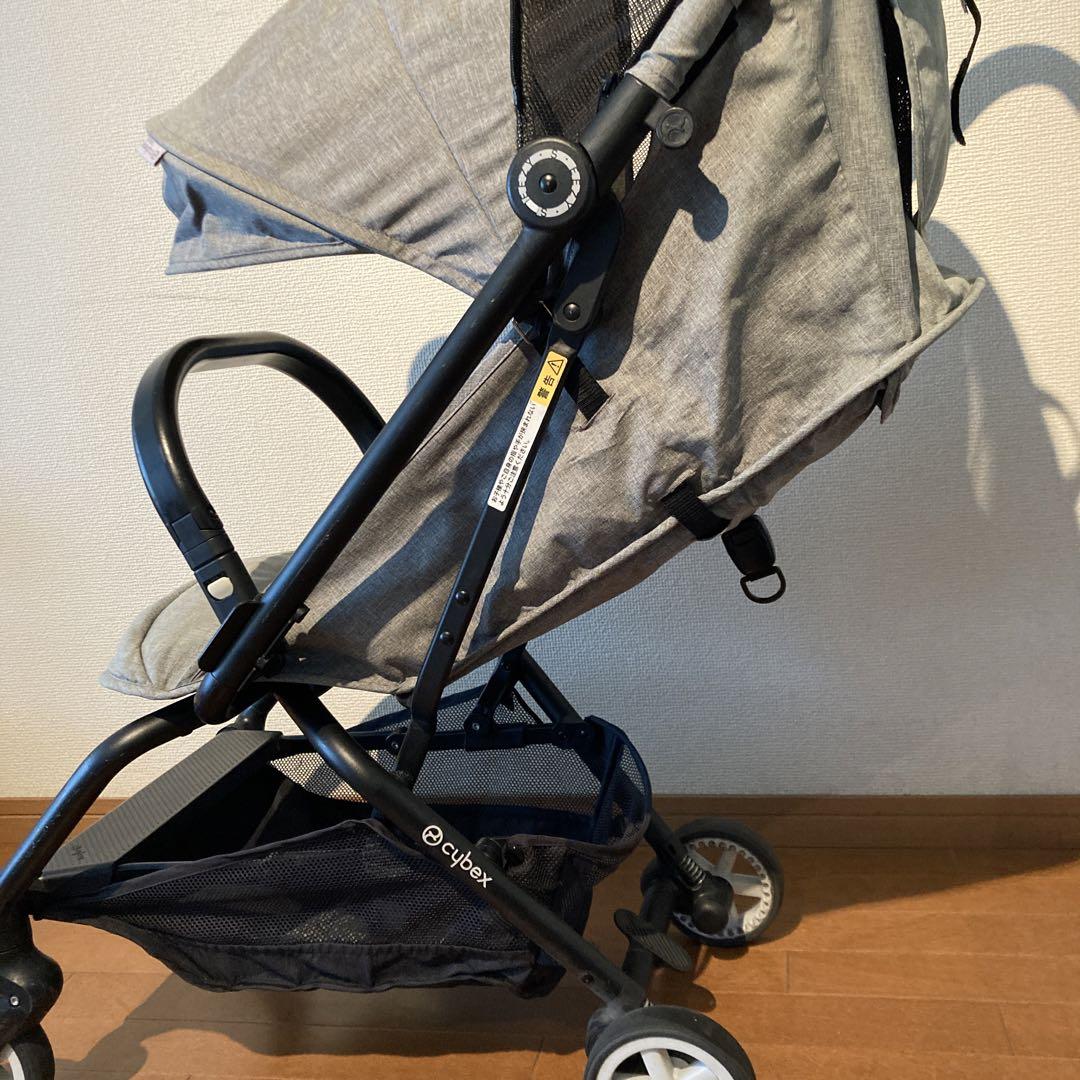 Cybex EEZY S サイベックスイージーS コンパクト　折り畳み　グレー