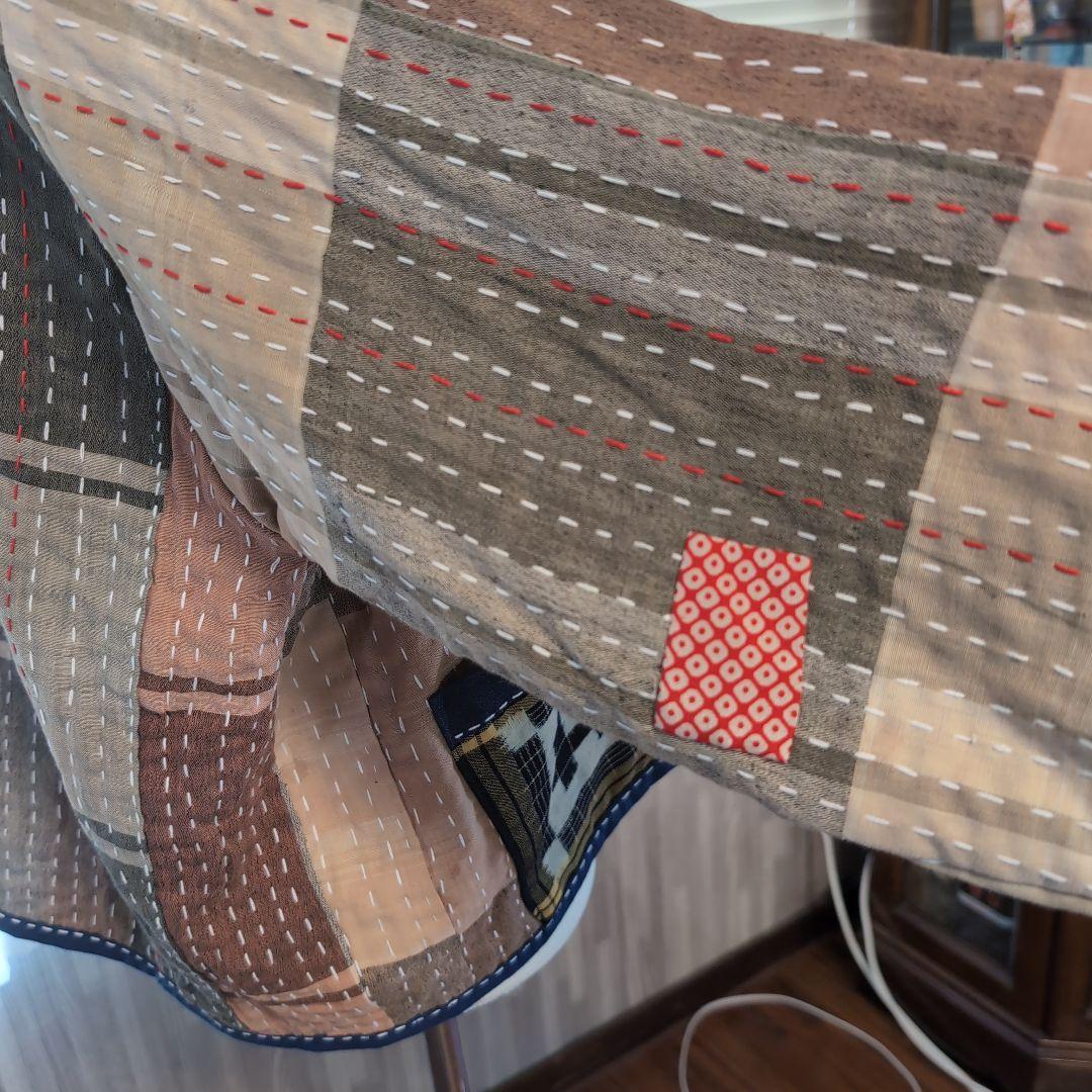 襤褸パッチワークデザインジャケット