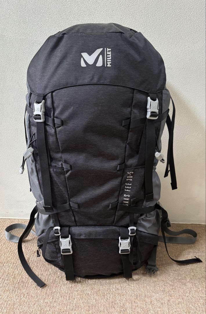【美品】希少MILLET SAAS FEE 30+5デニム調ブラック　Sサイズ 14,800円