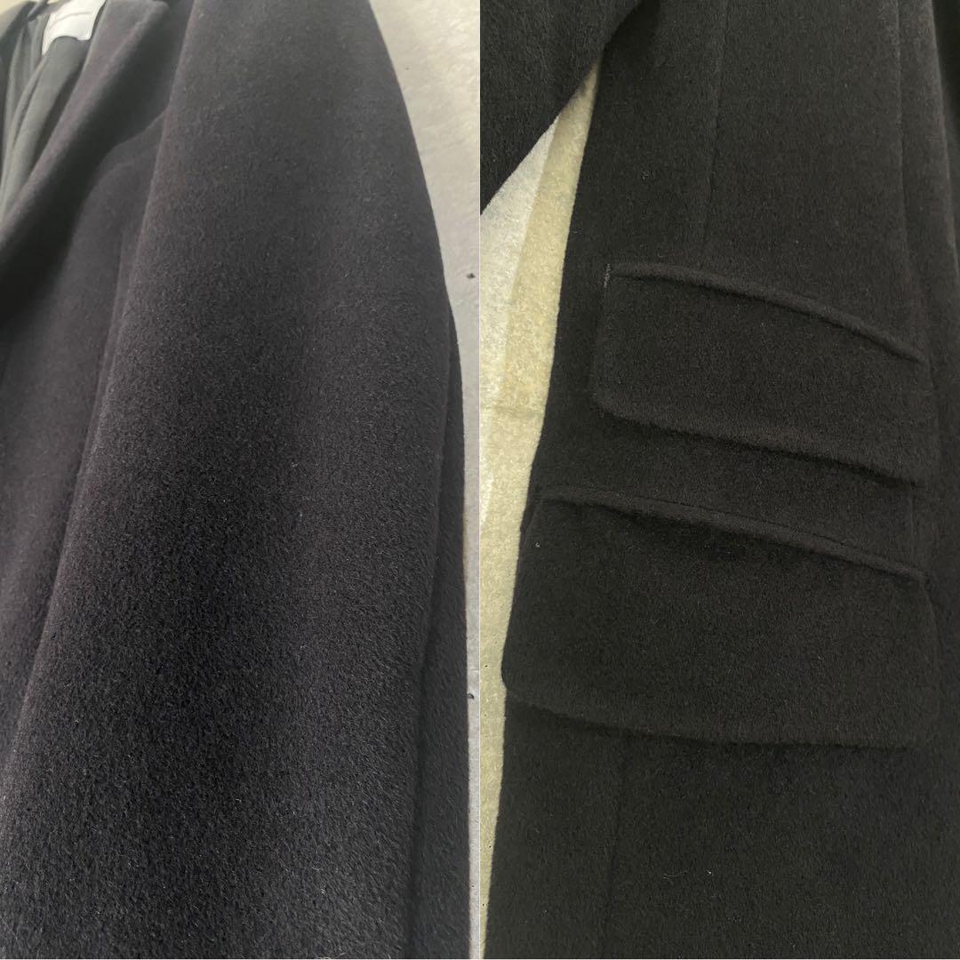 Shinya yamaguchi 15AW シンヤヤマグチ チェスターコート黒M tivicr.com