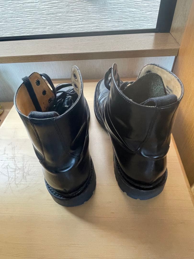 チャーチ church’s ブーツ ガラスレザー チャーチ church’s ブーツ ガラスレザー