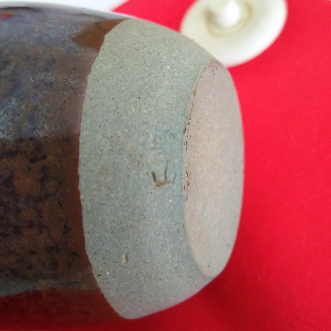 茶道具 茶入肩衝き高取鬼丸雪山逸品 1vk05-m19380761032 爆買い特価