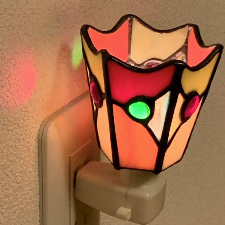 白熱灯・ステンドグラス・昭和レトロ・照明器具④