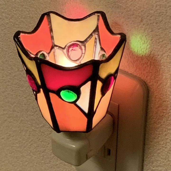 白熱灯・ステンドグラス・昭和レトロ・照明器具④