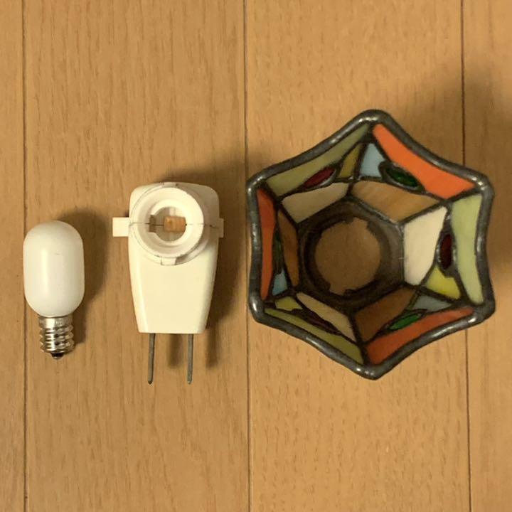 白熱灯・ステンドグラス・昭和レトロ・照明器具④