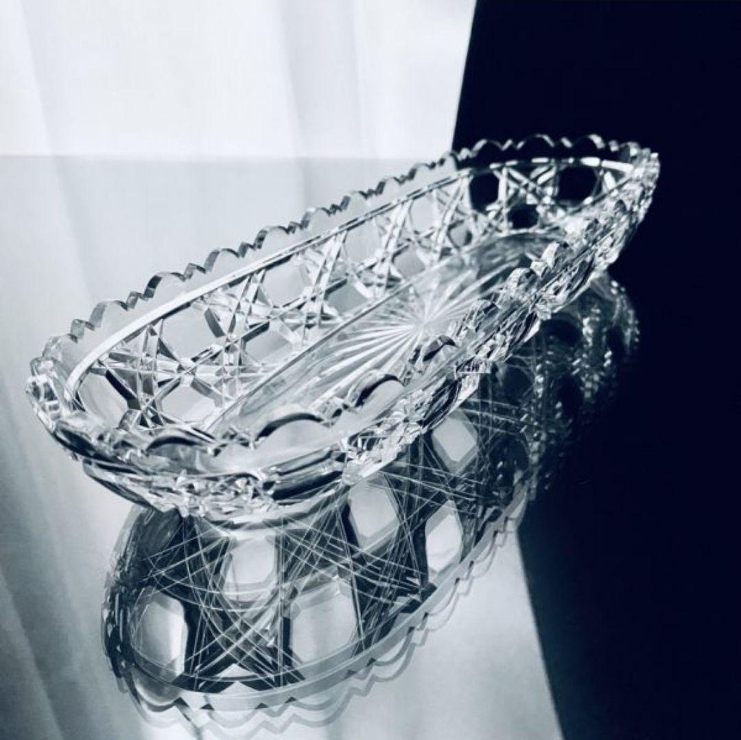 輝くオールドバカラ☆ ディアマンピエーリーのアクセサリートレイ #2