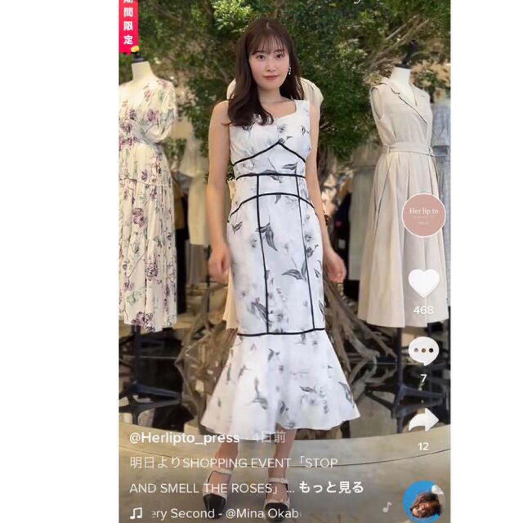 【タグ付】Herlipto Endless Romance Long Dress Herlipto Endless Romance Long Dress♡