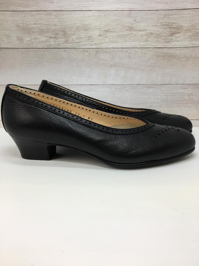 NEW特価 GINZA ヒールパンプス ブラック 3KQ27-m19390989615 yoshinoya お得得価
