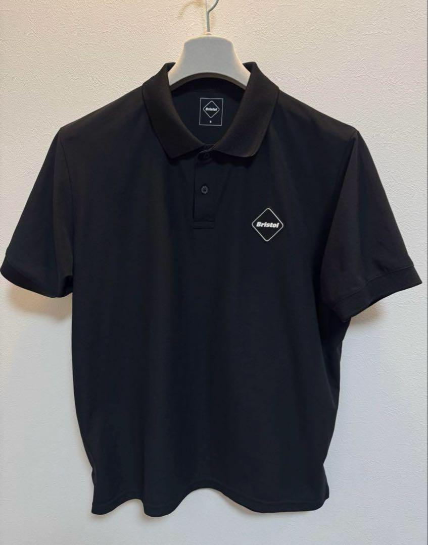 24AW FCRB FREEZE TECH S/S POLO ブラック S