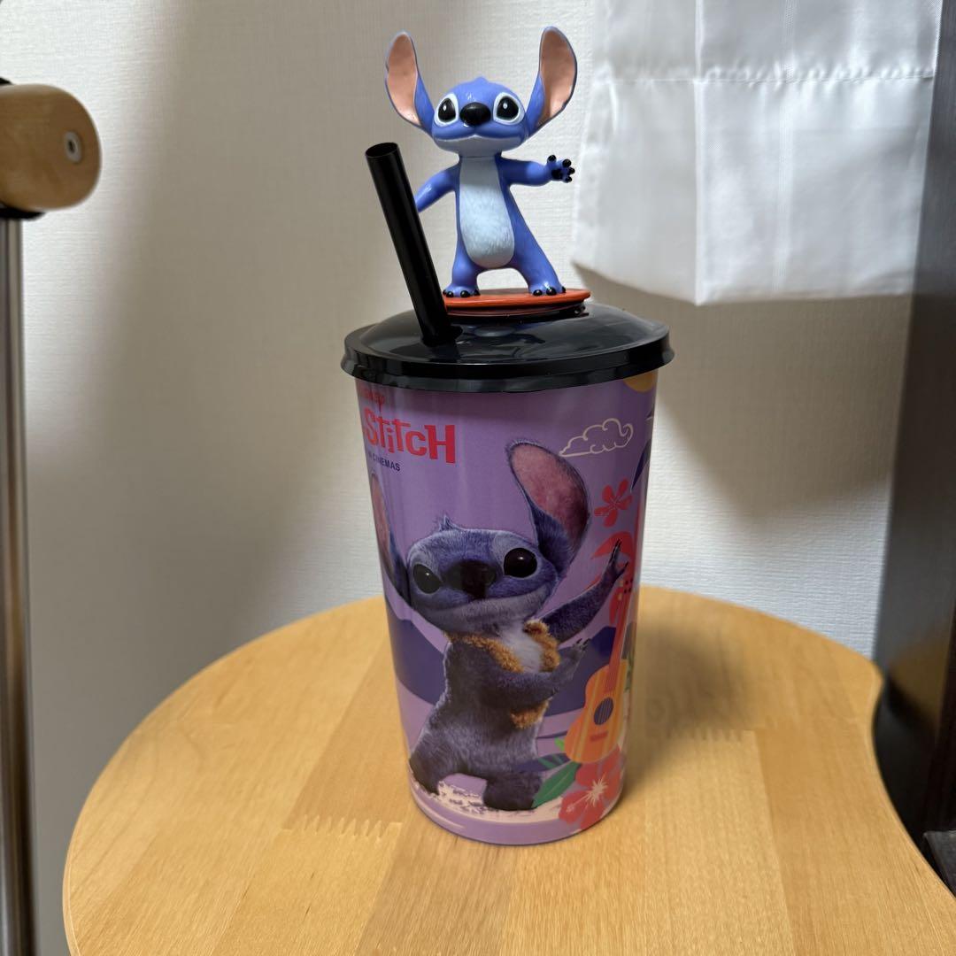 スティッチ 実写 グッズ ドリンクカップ ３種 コンプリートセット リロ＆スティッチ』トッパーフィギュア付きドリンクカップ（全3