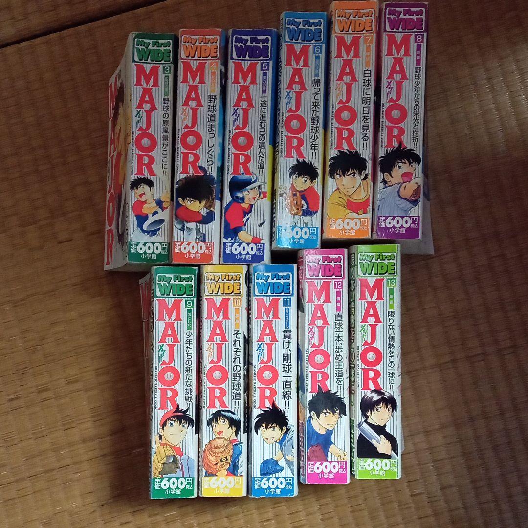 同梱不可 少年漫画 Major メジャー 3 13巻 Www Alimanno Com