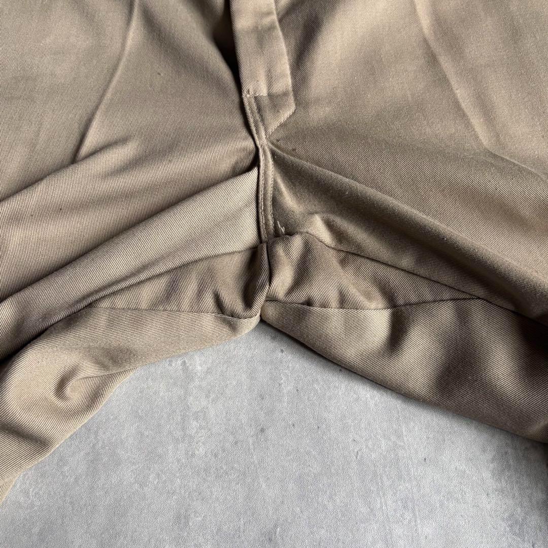 【80s Dickies】ワークパンツ チビタグ 裏地付き 股ガゼット usa製 【80s Dickies】ワークパンツ チビタグ 裏地付き 股ガゼット usa製