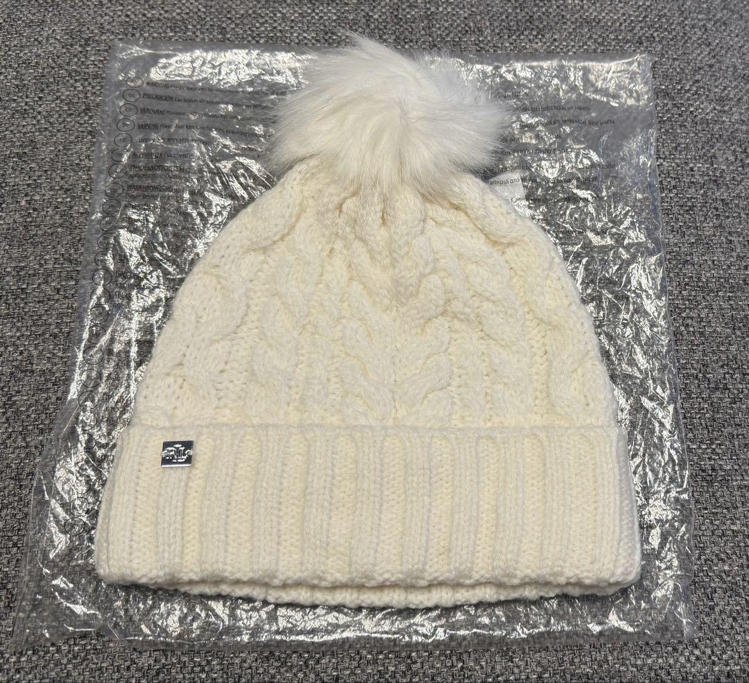 POLO RALPH LAUREN レディース ニット帽 新品未使用 POLO RALPH LAUREN レディース ニット帽 新品未使用