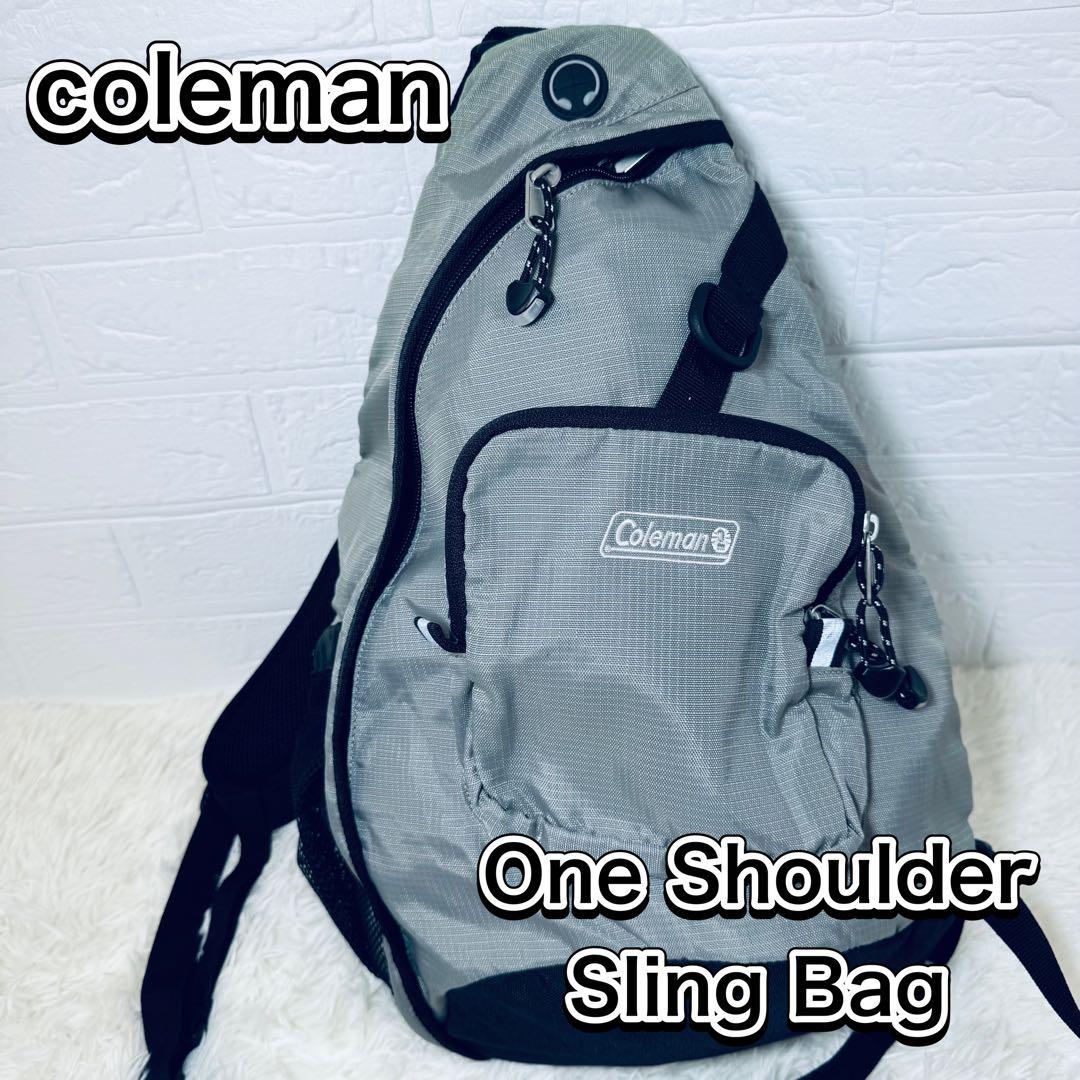 Coleman コールマン00s ワンショルダー スリング バッグ y2kテック Coleman(コールマン) / スリングバッグ ワンショルダー y2k