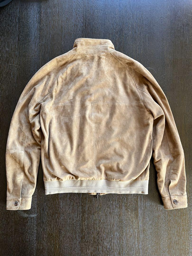 EMMETI エンメティ goatskin suede レザージャケット