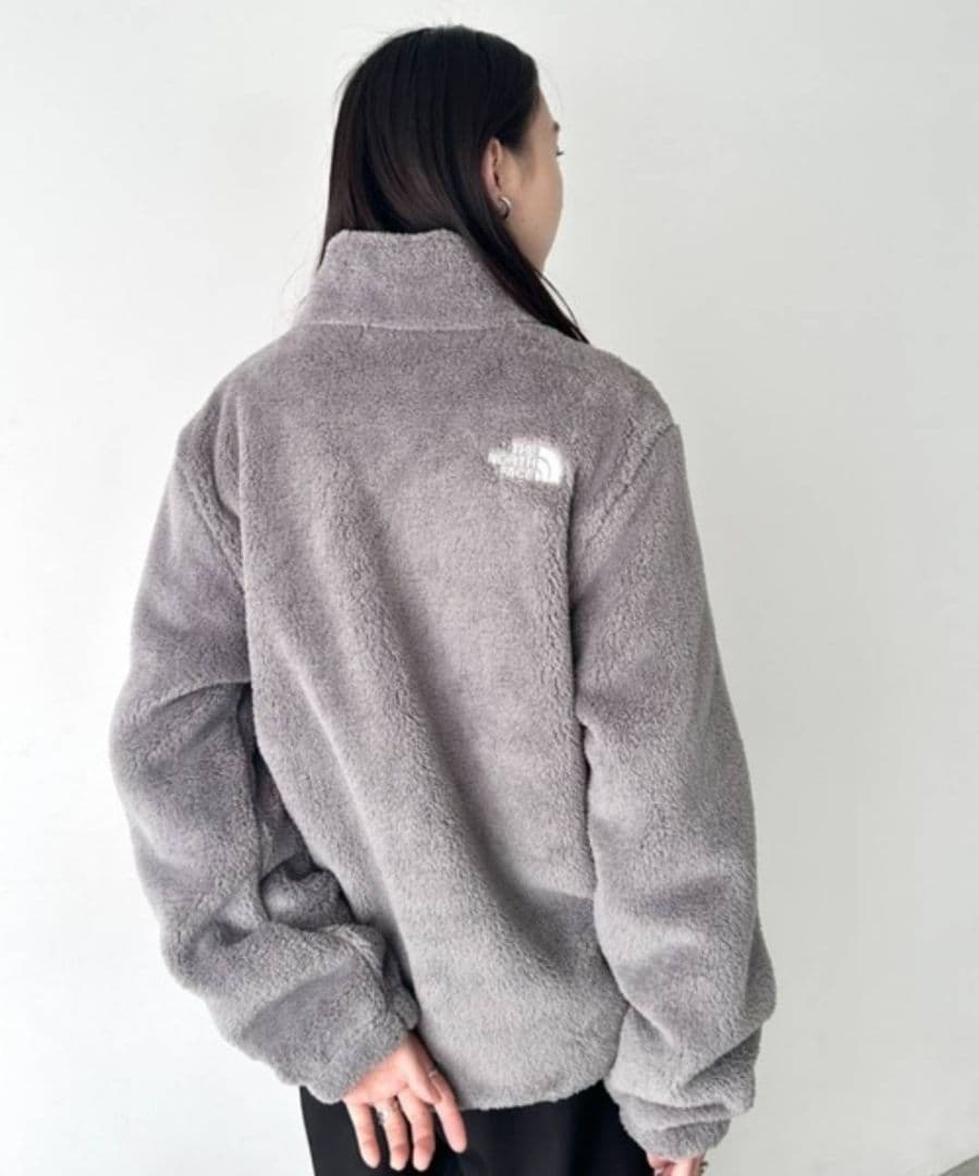 コンフィアルファ FLEECE ZIP UP ノースフェイス L グレー コンフィアルファ FLEECE ZIP UP ノースフェイス L グレー