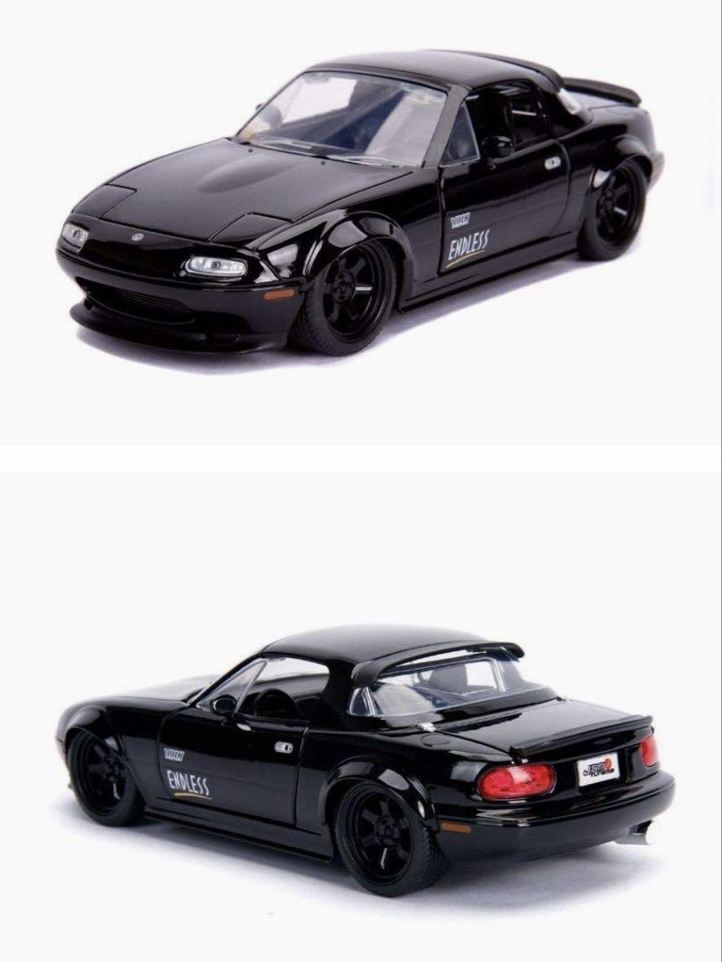 Jadatoys 1/24 ミアータ ユーノス ロードスター グロッシーブラック