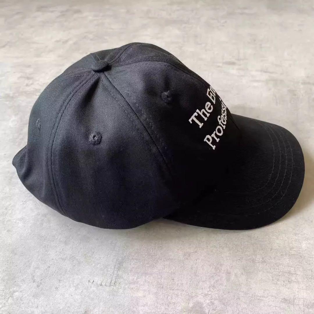 ENNOY COTTON E CAP BLACK スタイリスト私物 新品 -エンノイ ENNOY COTTON CAP スタイリスト私物 キャップ