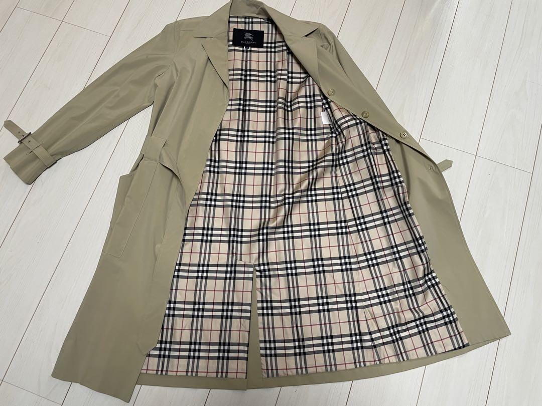 BURBERRY ベージュ トレンチコート 38 BURBERRY バーバリー アウター ロングトレンチコート レディース