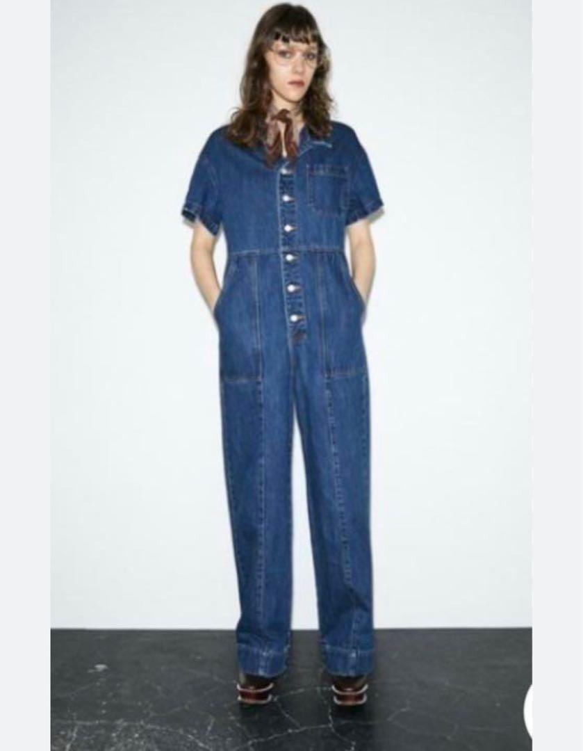 商品説明 DENIM ALL IN ONE moussy
