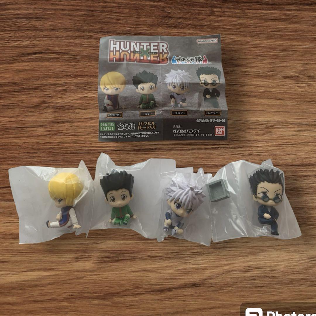HUNTER×HUNTER アニメヒーローズ　フィギュア　ノーマルコンプ　レア 未開封】ハンターハンター アニメヒーローズ 全24種 コンプ
