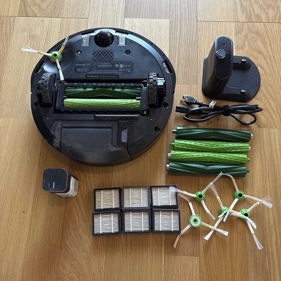 iRobot Roomba e5本体 + 充電ドック + フィルター + ブラシ