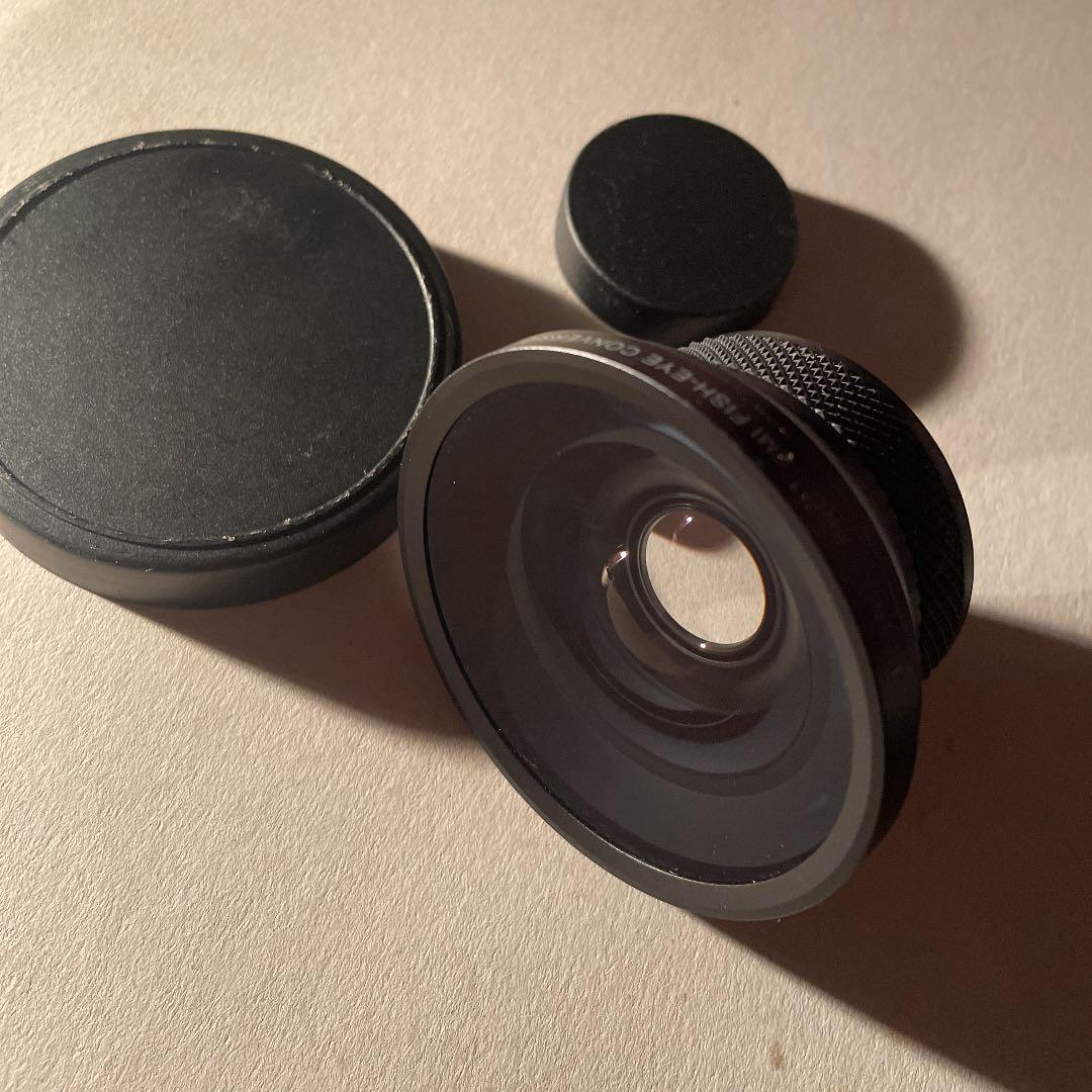 Fish eye conversion lens