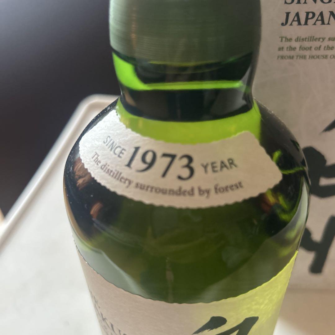 品多く 白州 1973年製造 シングルモルトウイスキー ウイスキー