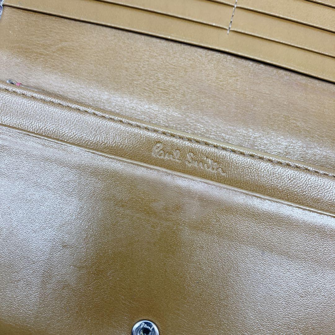 Paul Smith ポールスミス　レザー　二つ折り　長財布　ウォレット