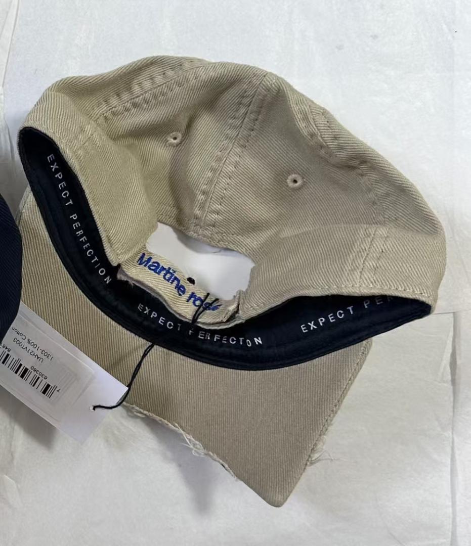 帽子 MARTINE ROSE CUT PEAK CAP 2