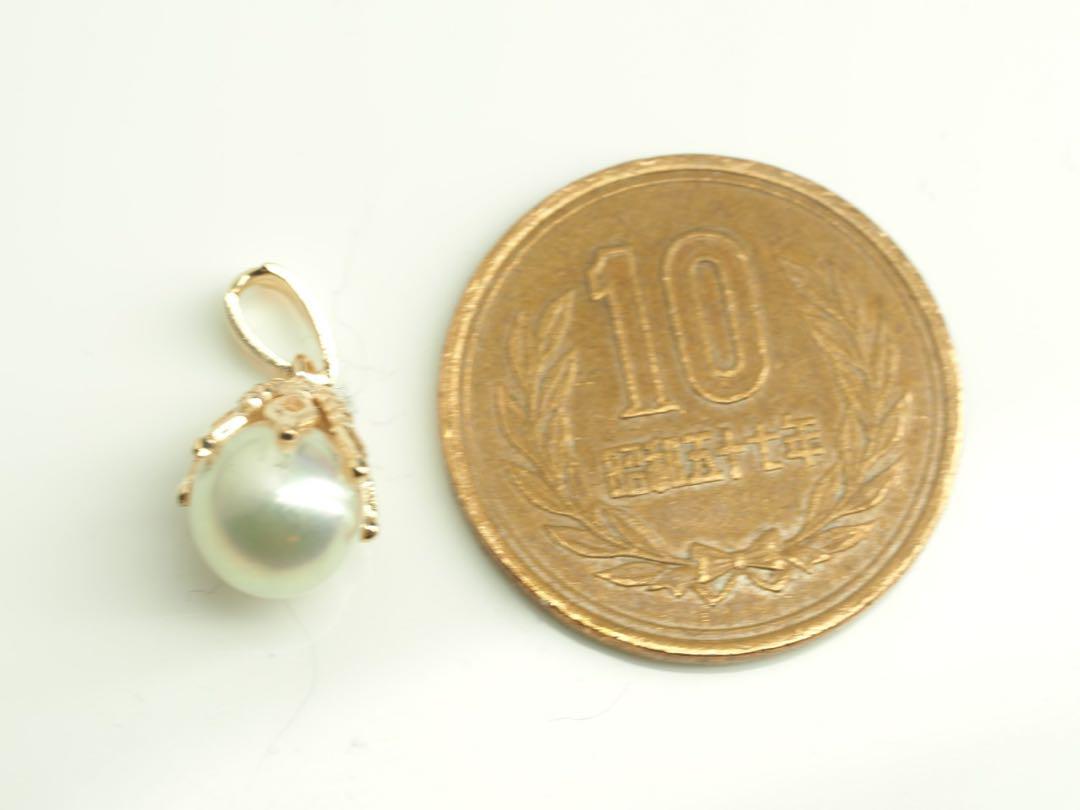 TASAKI☆タサキ K14YG アコヤ本真珠 ペンダントトップ パール