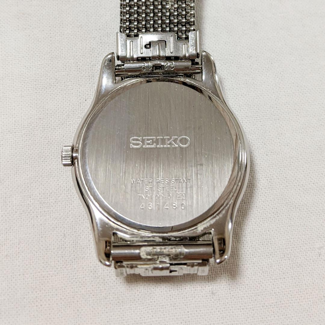 SEIKO】7N01-0DE0 クォーツ 時計 腕時計 メンズ - メルカリ