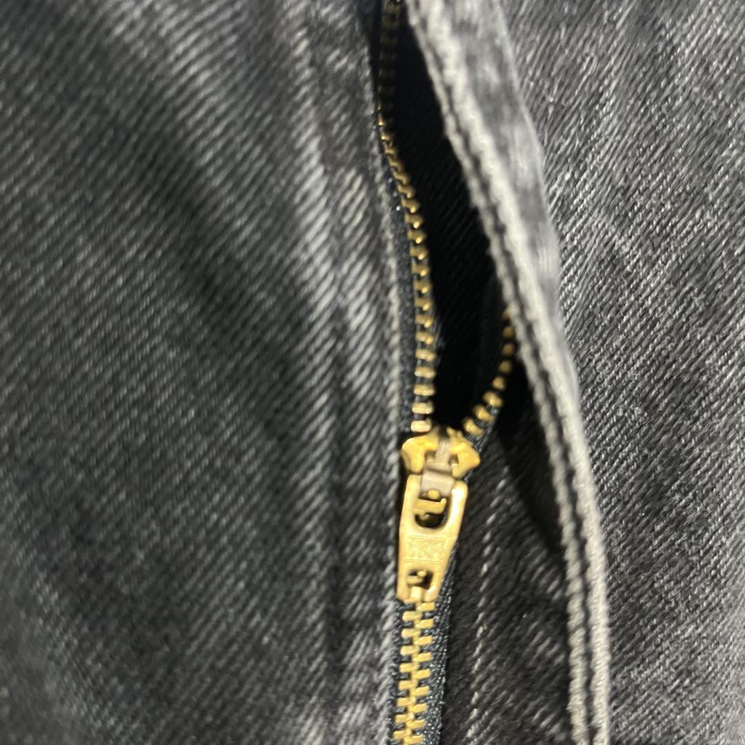 K様 リーバイス567 デニムパンツ　ワークパンツ　　ブラックデニムビンテージ