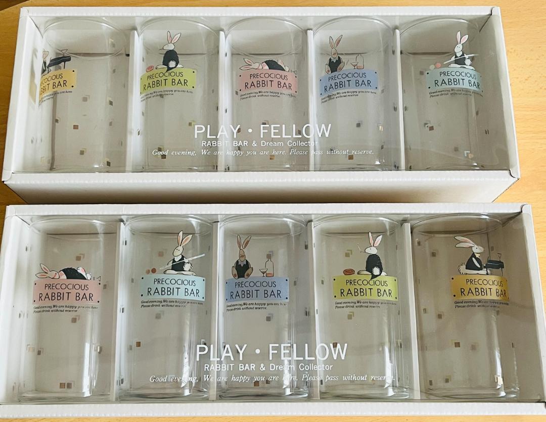 佐々木硝子 PLAY・FELLOWラビットバー＆ドリームコレクターグラス