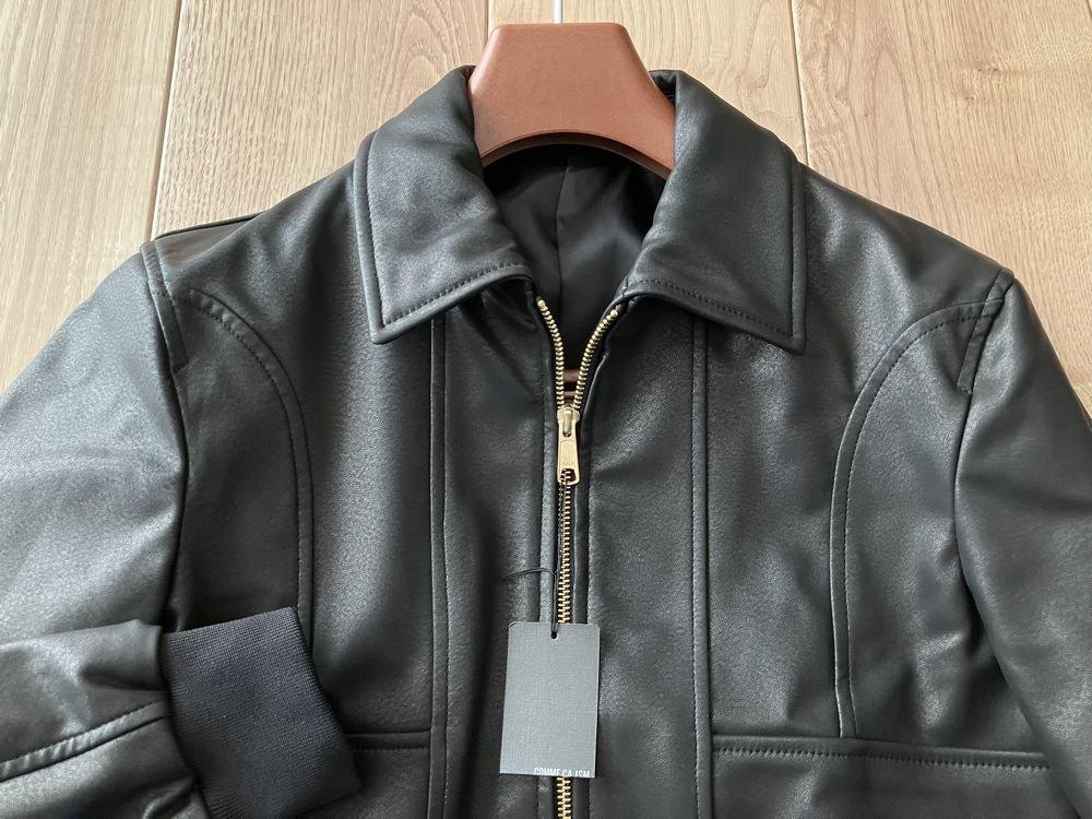 新品 定4万円 コムサイズム メンズ エコレザージャケット ライダースジャケット balifitnesscenter.com