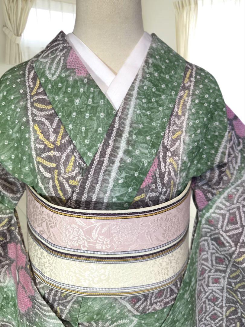 希少✨トールサイズ❗️新品美品✨有松鳴海絞り浴衣単品 - メルカリ