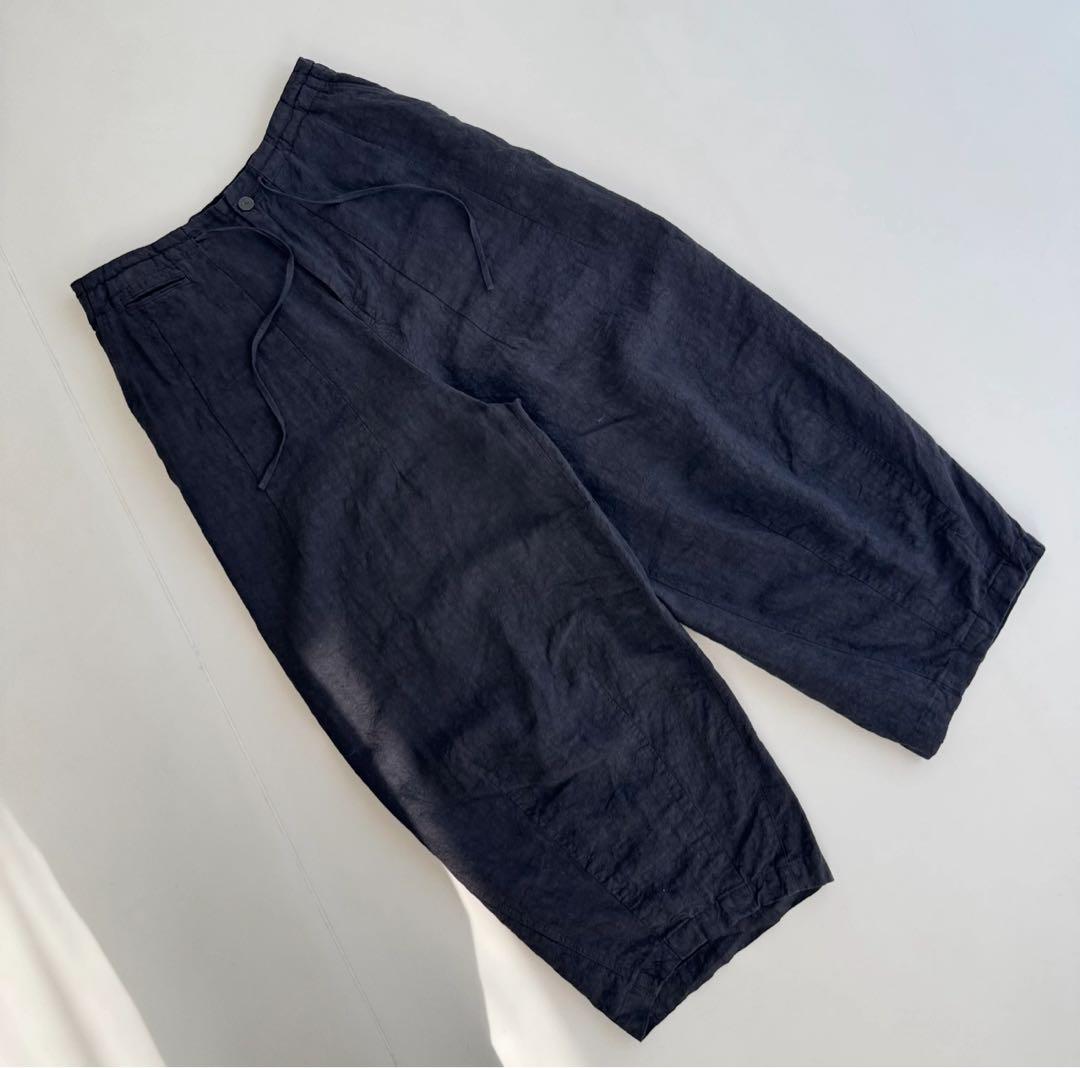 【楽ギフ_包装】 MELLOW LINEN BREEZE / ARGUE PANTS メルカリ - /BLACK パンツ