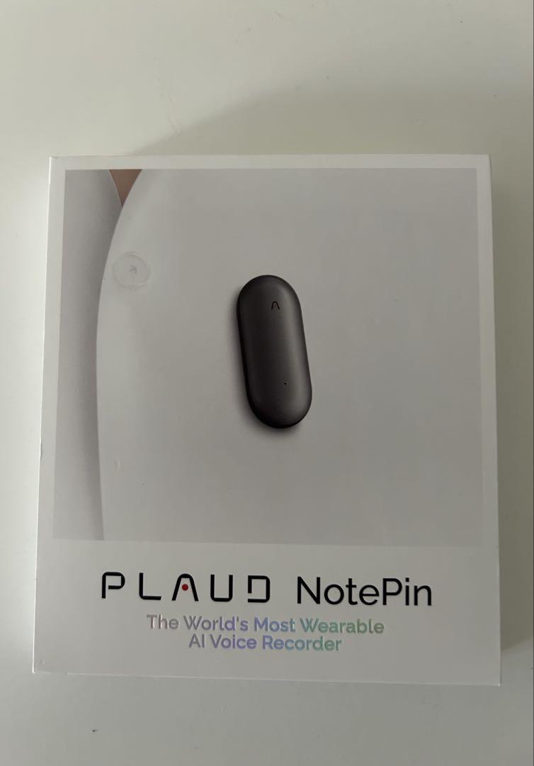 プラウドノート GPT-4o PLAUD NotePin グレー