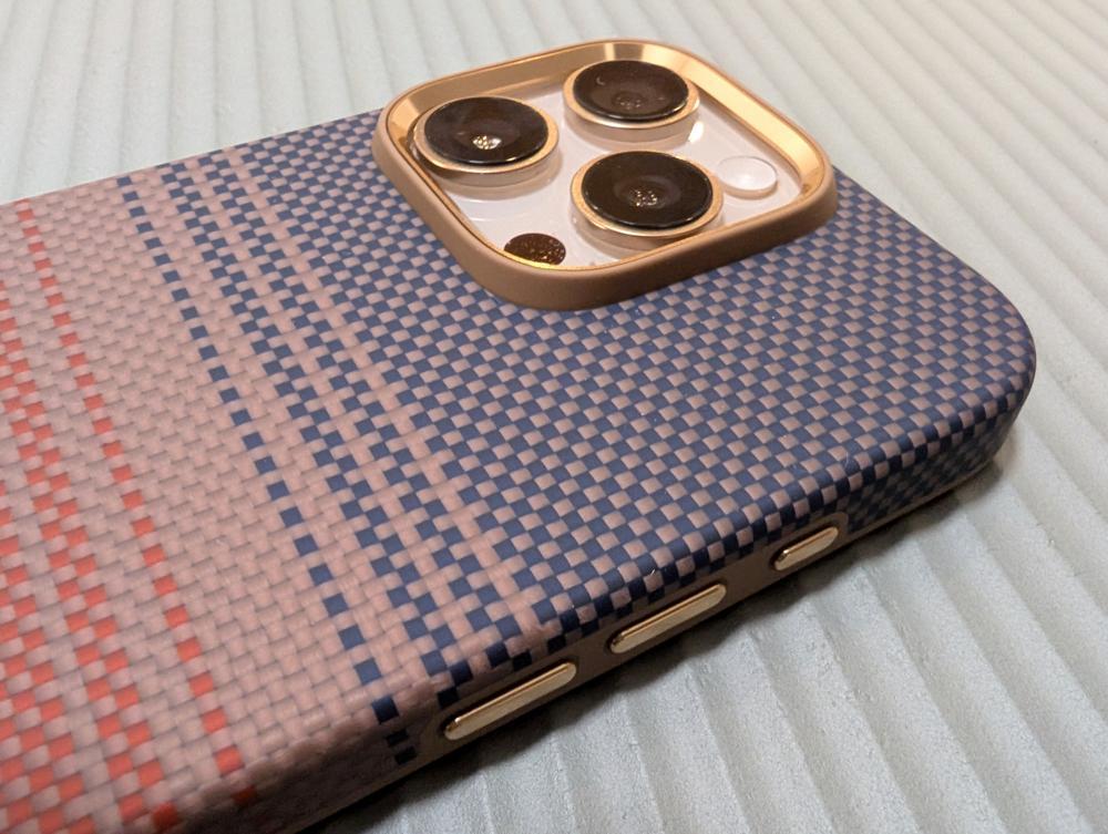 PITAKA iPhone 16 Pro 軍用グレード保護ケース SUNSET