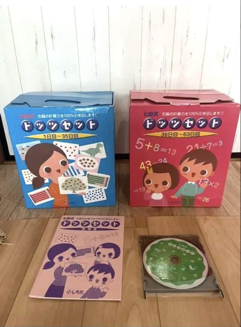 七田式ドッツカードDVDセット