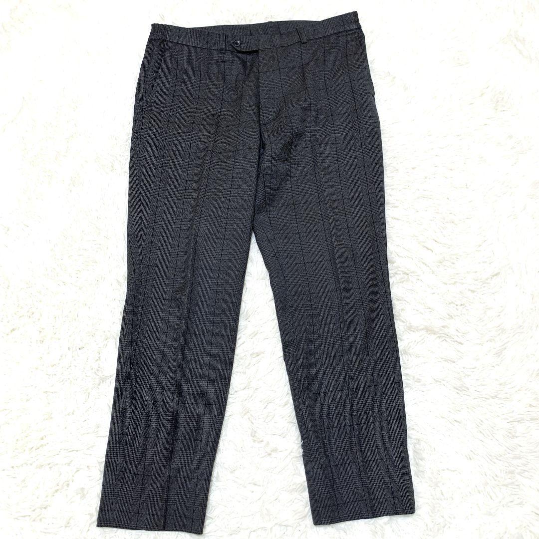 【良品】SUIT SELECT　スリーピース　グレー　２つボタン　LLサイズ